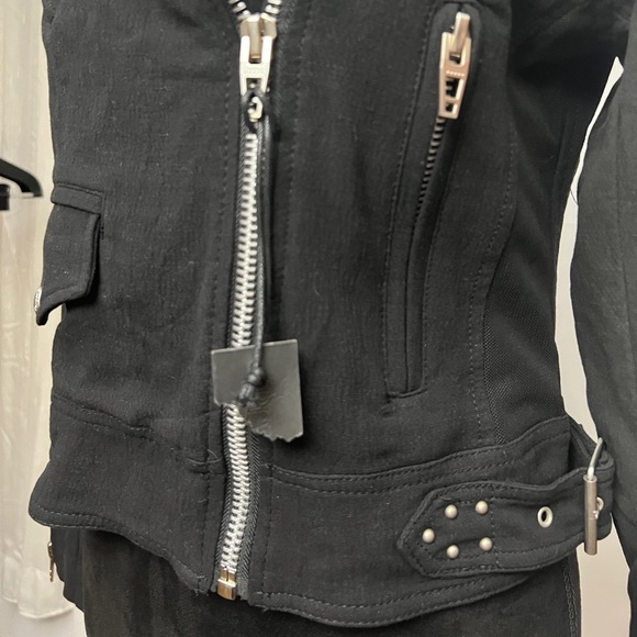 Blank NYC Moto Jacket Black NEW - Picture 7 of 9